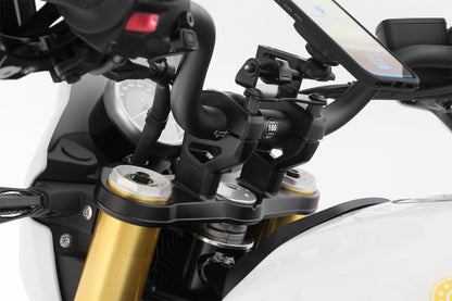 Wunderlich Handlebar Riser ERGO R 12 G/S - 20mm - silver
