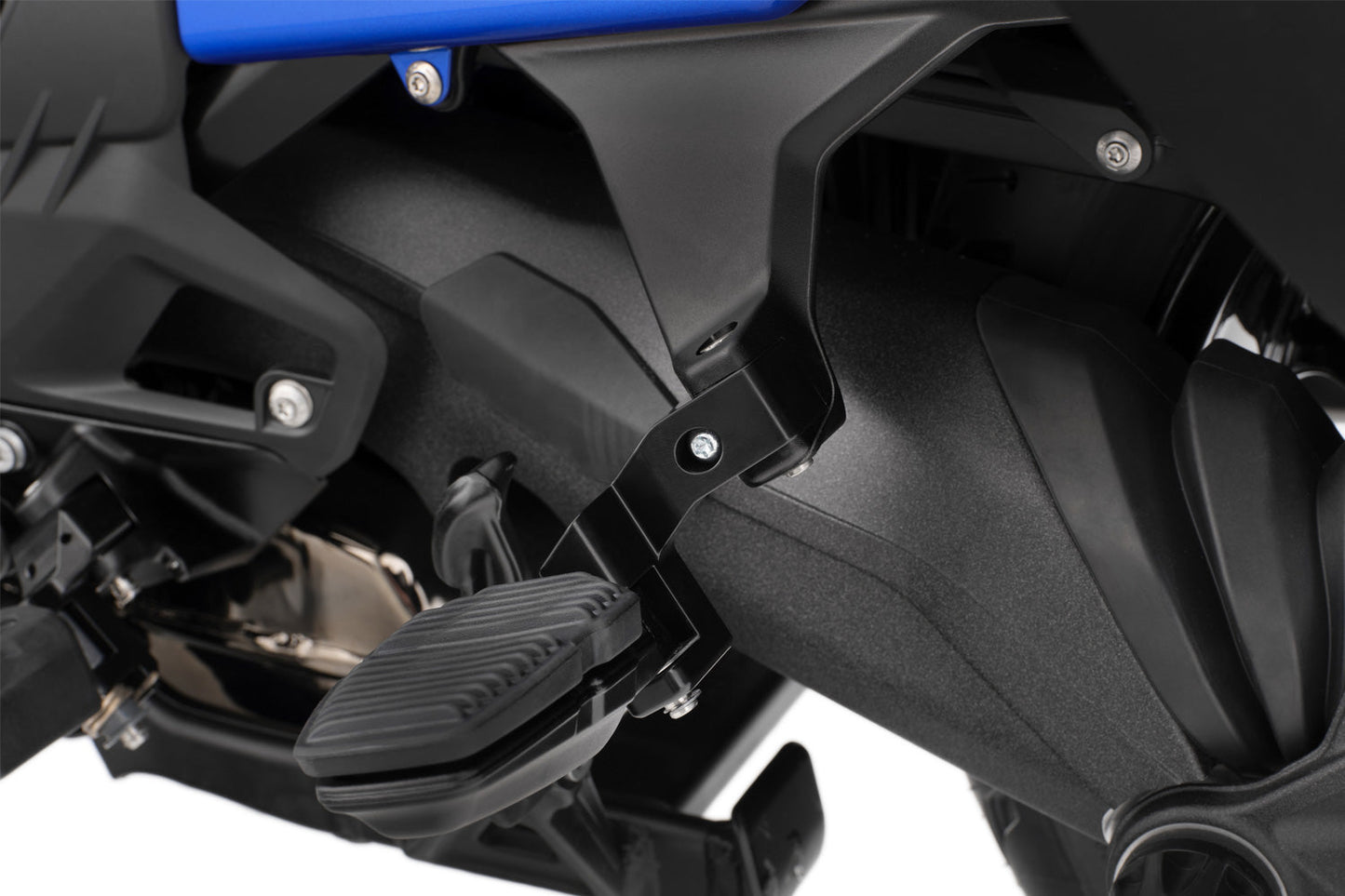 ERGO Passenger Footrest Lowering Kit for the BMW R 1300 RT - black