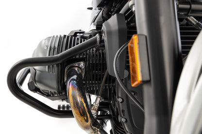 Widening set for R 12 + nineT engine protection bar - black