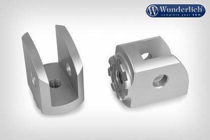 Vario joint passenger EVO1 (pair) - silver