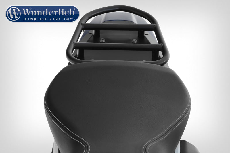 pillion luggage rack “Rallye” - with passenger frame - black