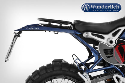 pillion luggage rack “Rallye” - with passenger frame - black