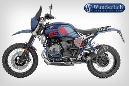 pillion luggage rack “Rallye” - with passenger frame - black