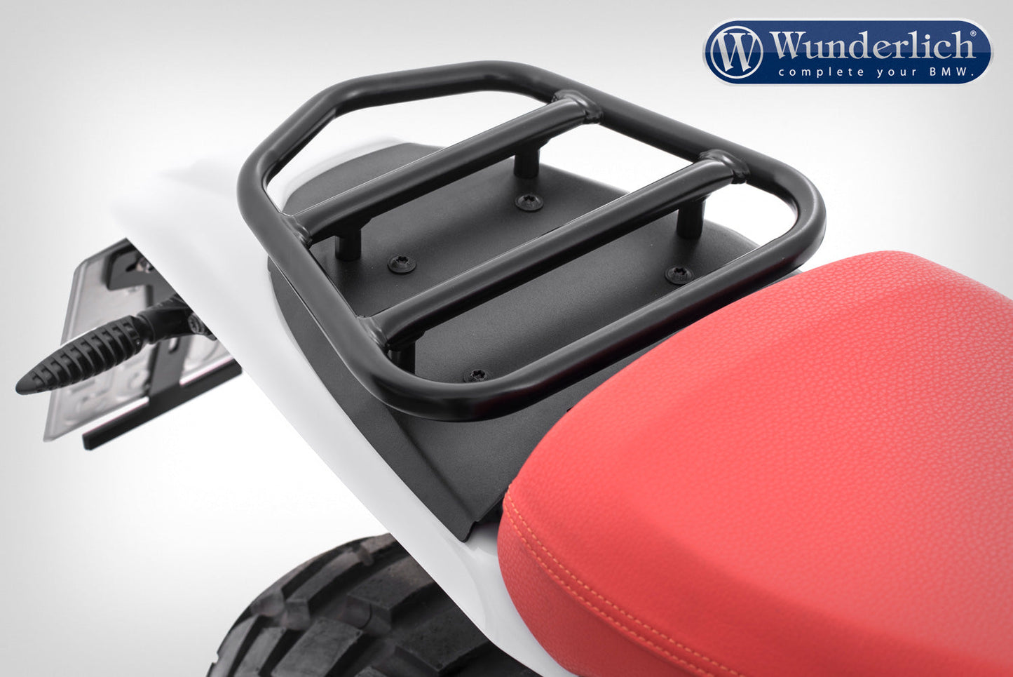 pillion luggage rack “Rallye” - without passenger frame - black