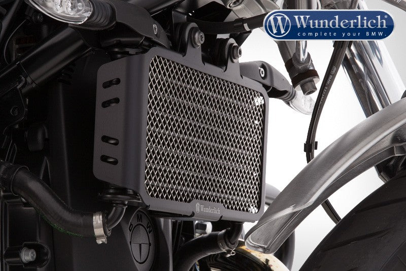 Oil cooler guard - black