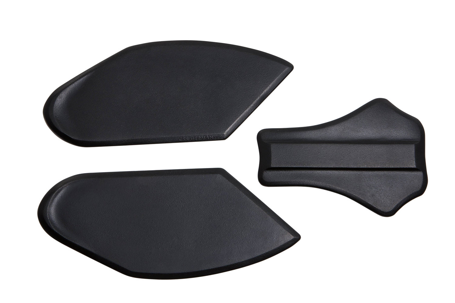 Tank pad set - 3 pieces [black]