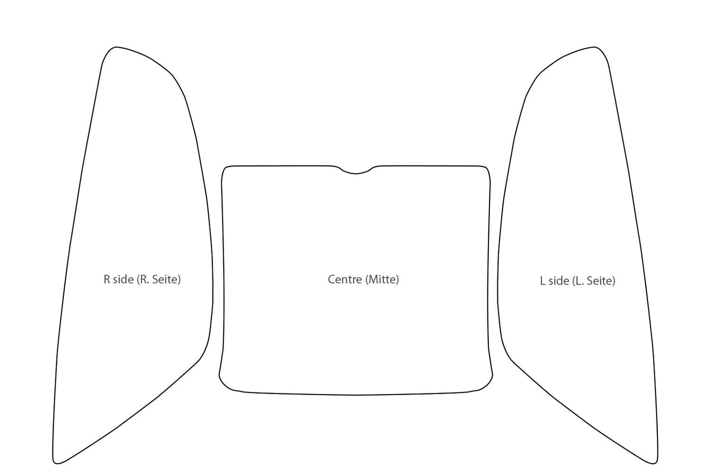 Pannier protection foil »PremiumShield« - clear