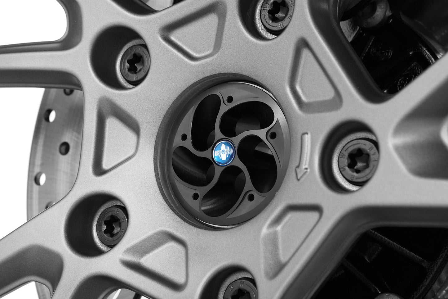 Hub cover TORNADO - black