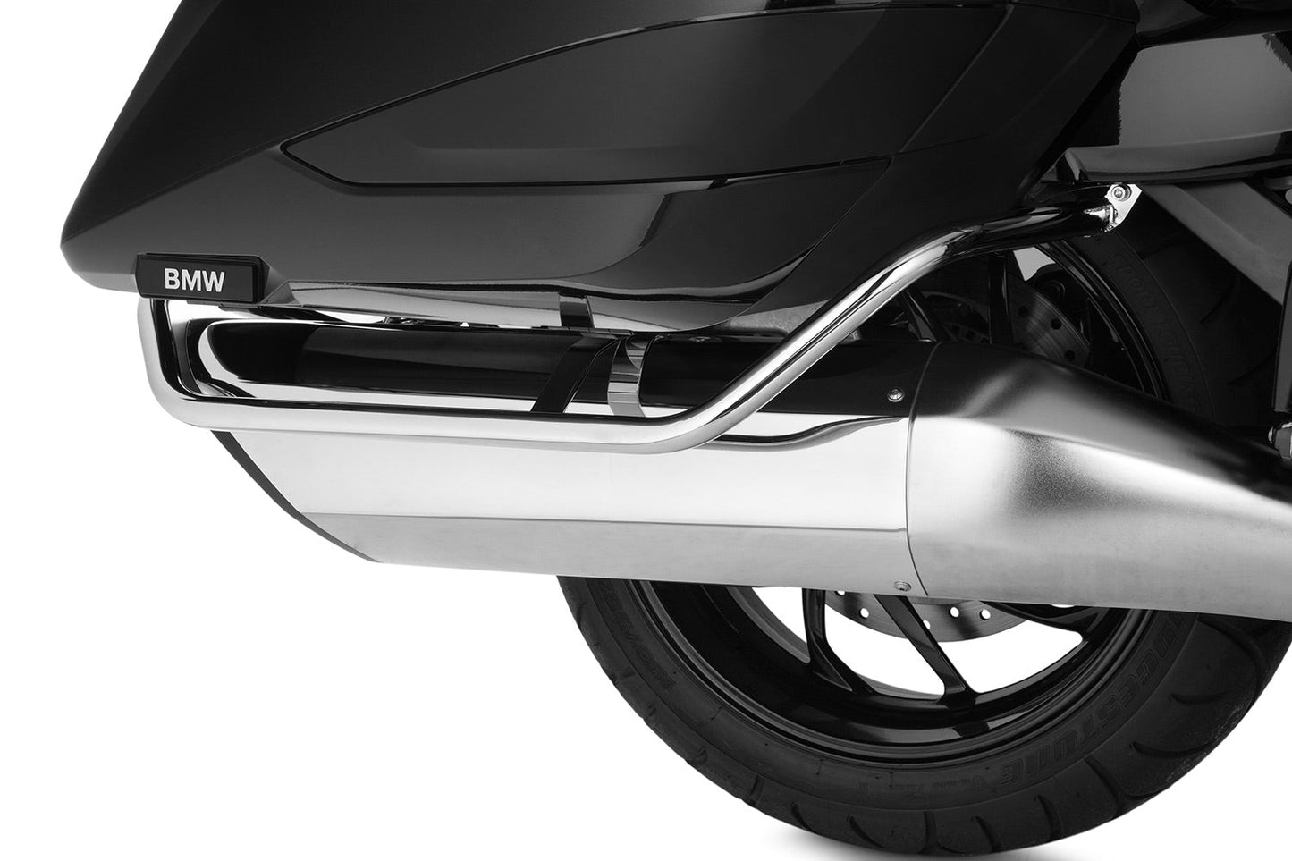 case protection bar - For models with emergency system - chromed