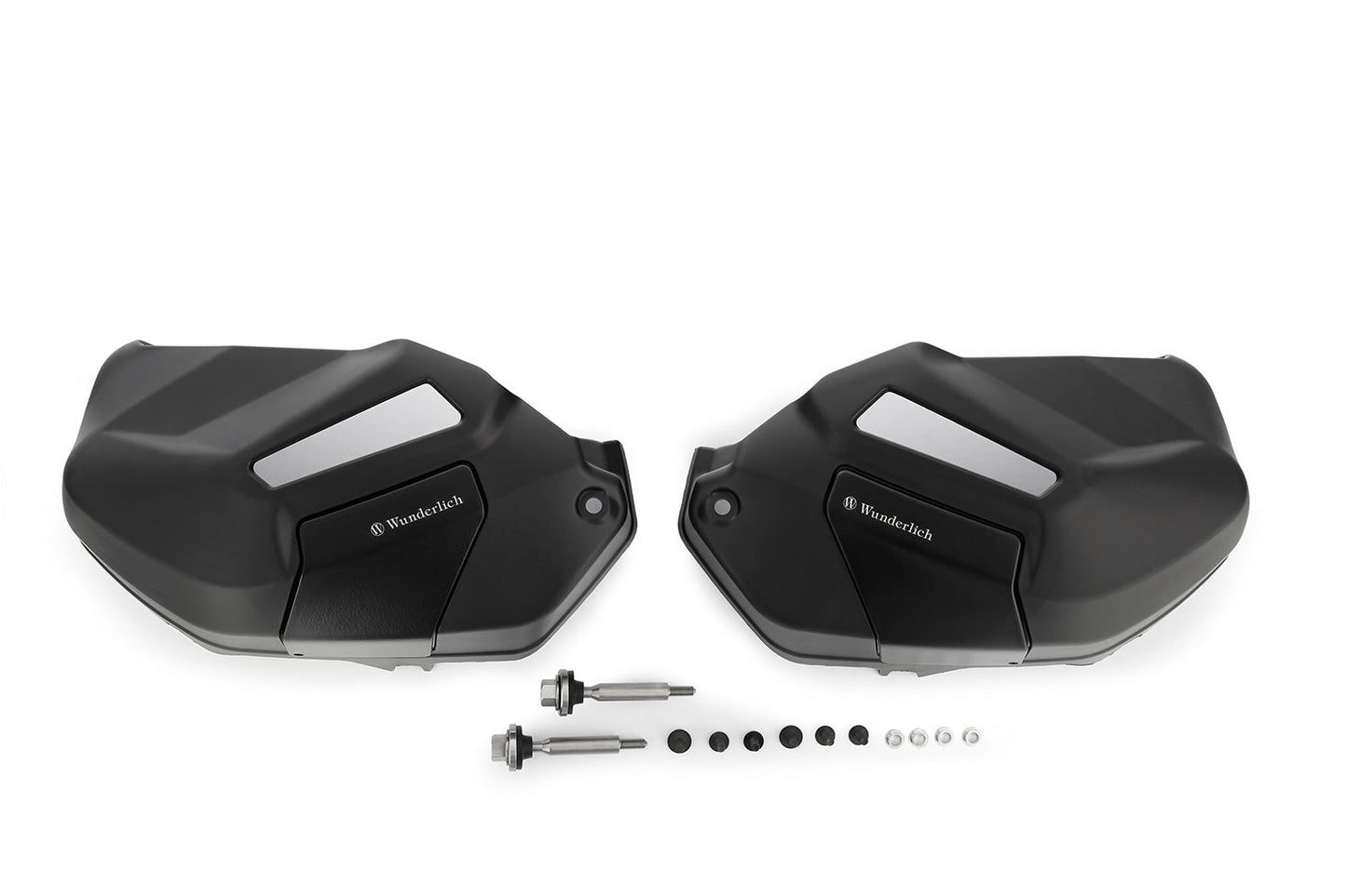 Valve cover & cylinder protectors EXTREME Black Edition - left and right - black