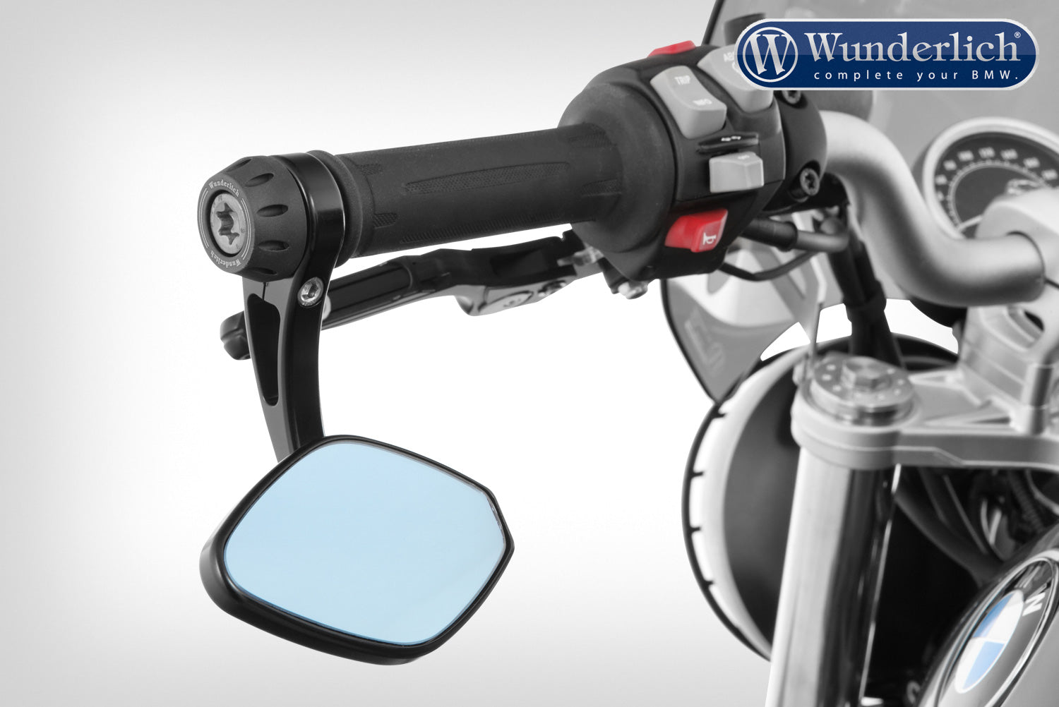 Wunderlich adapter handlebar end mirror R nineT - black