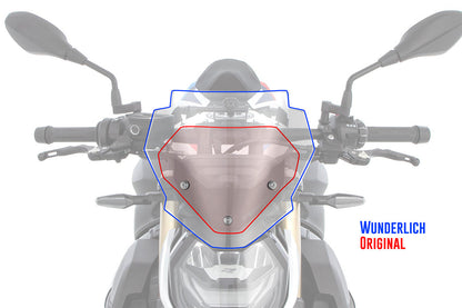 SPORT windshield - clear