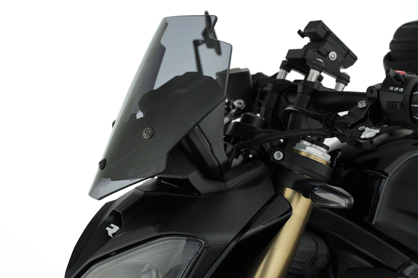 SPORT windshield - smoked grey