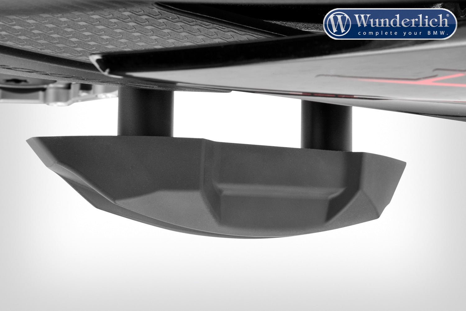 Wunderlich crash pads RACING - black-titanium