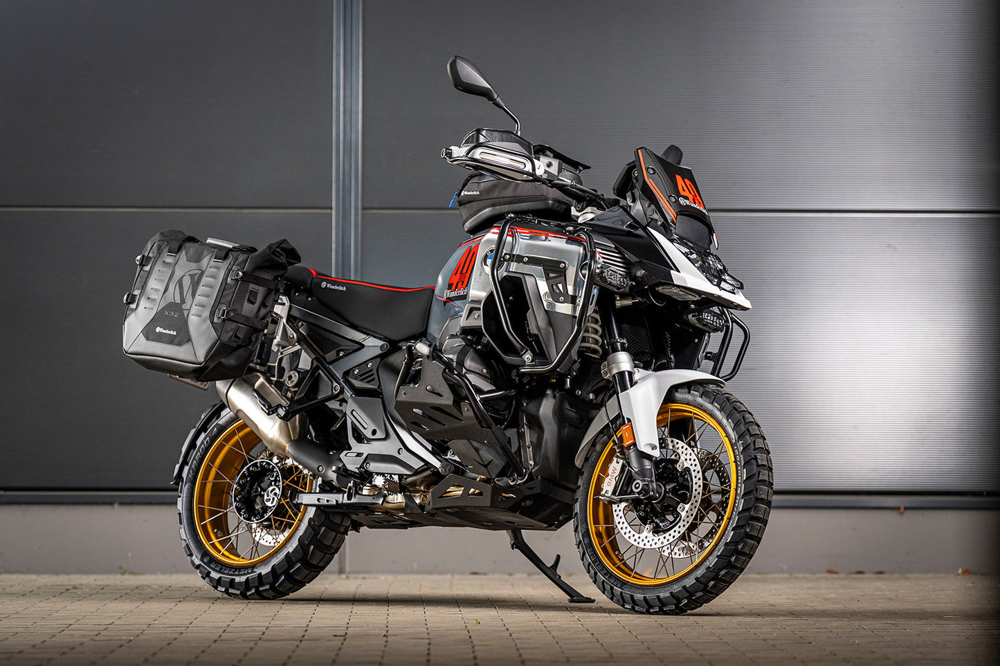 Crash Bar Protector Set GUARD - 18mm - black