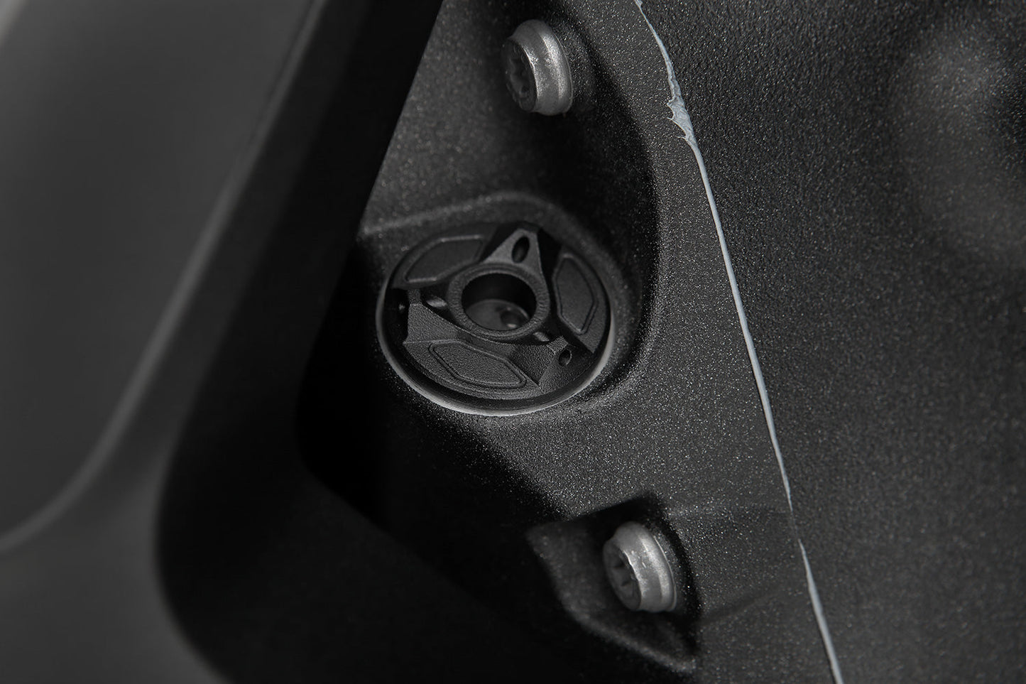 Security Oil Filler Cap - black