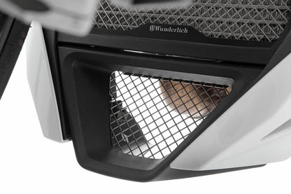 protection grille for belly pan - black