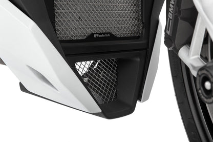 protection grille for belly pan - black