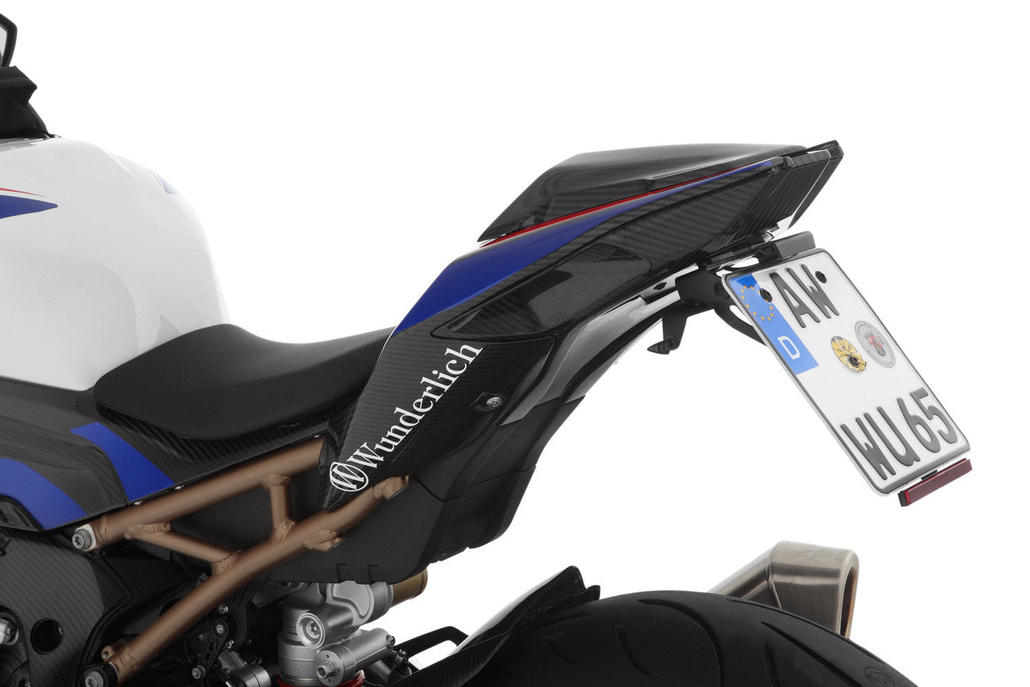 TRACKDAY licence plate holder - black