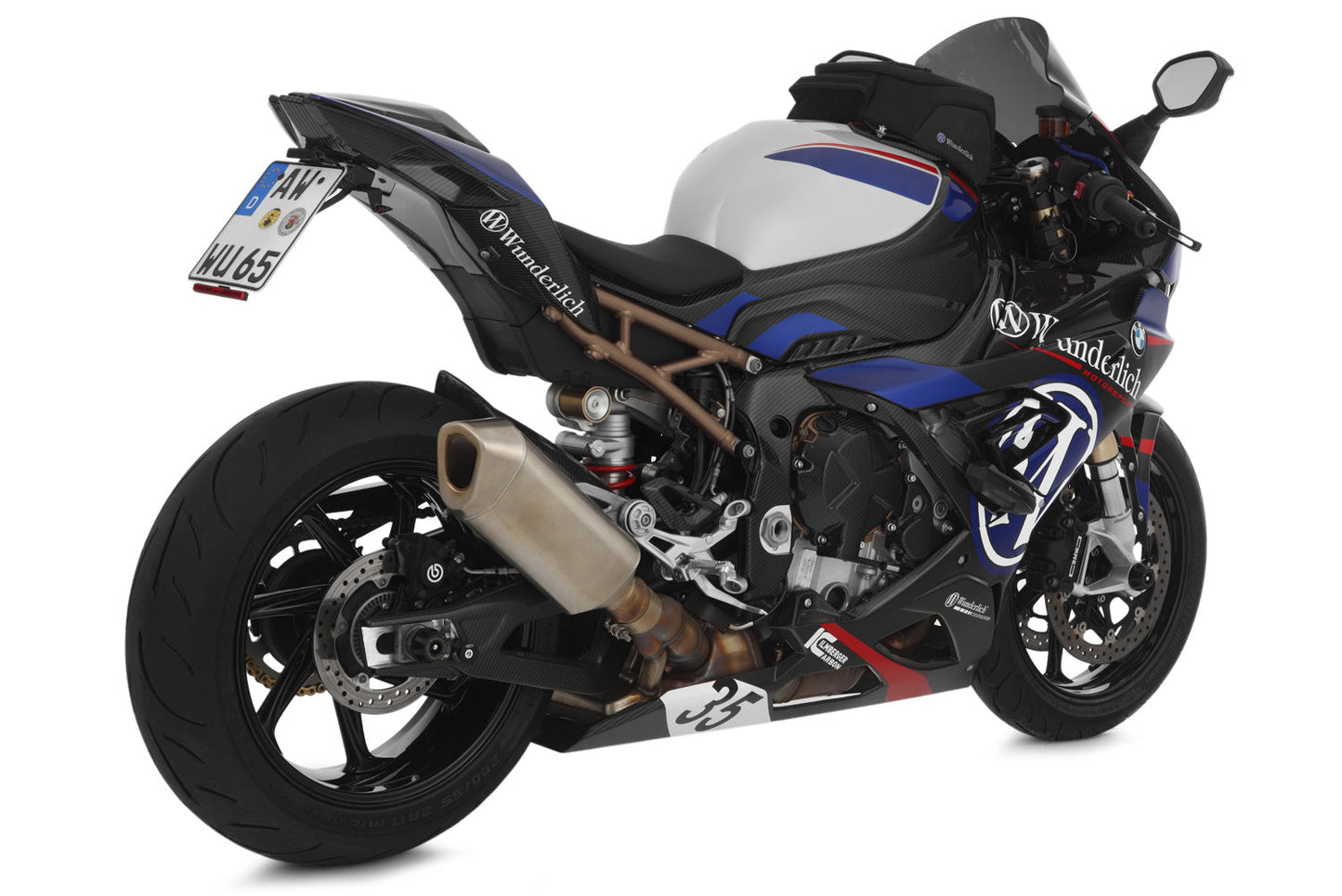 TRACKDAY licence plate holder - black