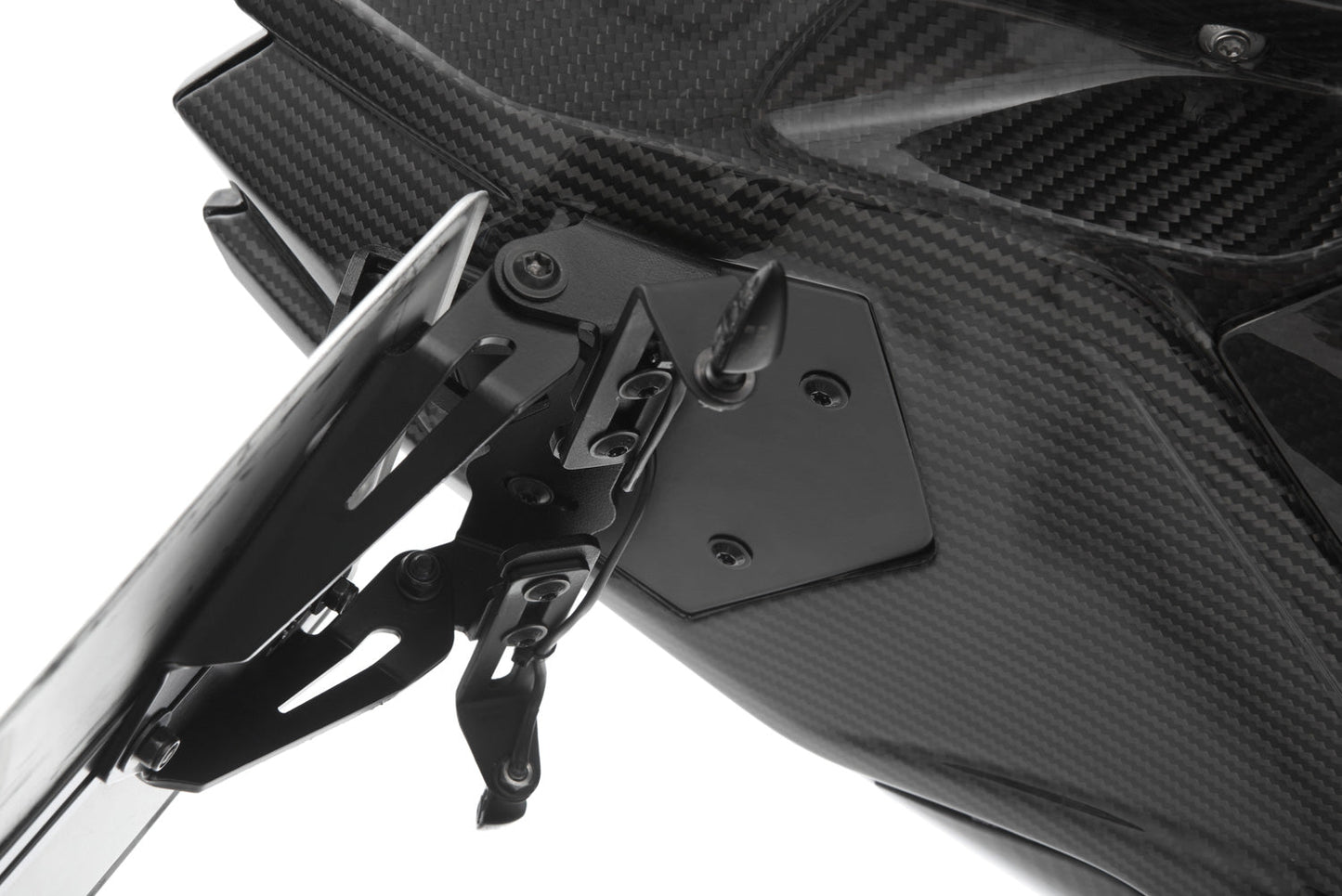 TRACKDAY licence plate holder - black