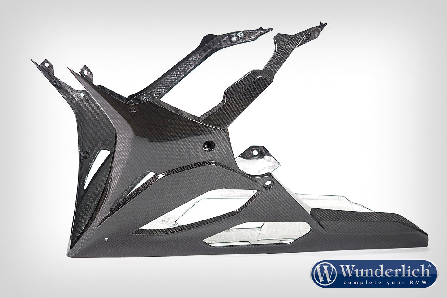 Ilmberger Belly pan S 1000 RR (2019 -) for racing exhaust - carbon