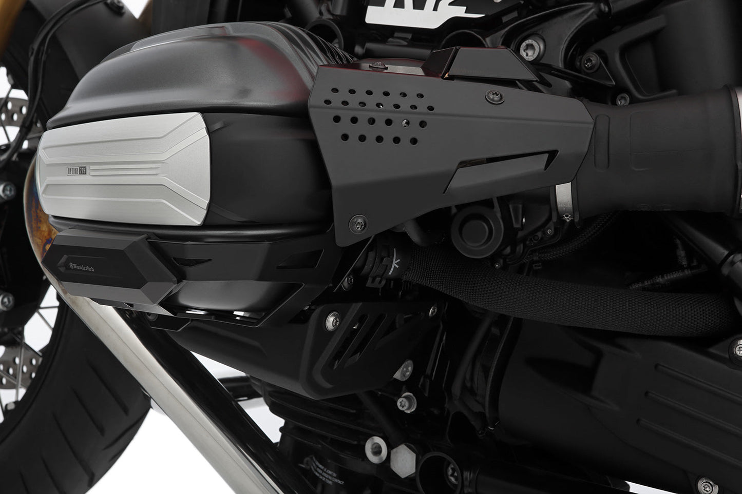 Valve cover and cylinder protectors R 12 / R 12 nineT - black
