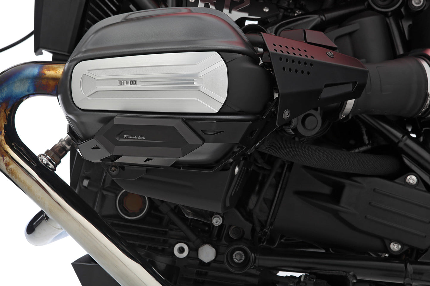 Valve cover and cylinder protectors R 12 / R 12 nineT - black