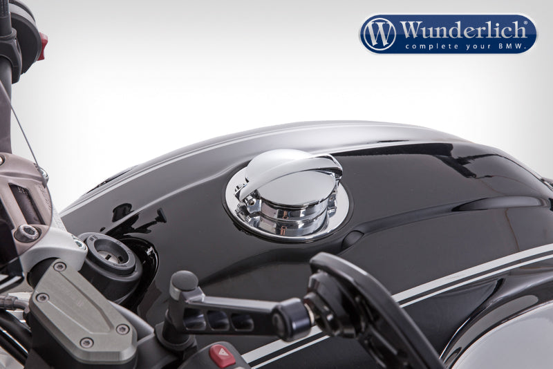 Tank adapter filler cap Monza & Aston R nineT - aluminum