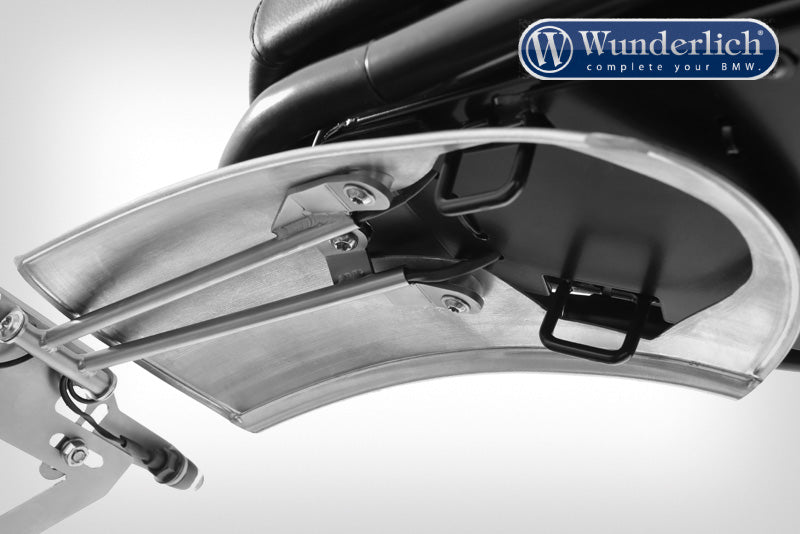 Wunderlich Retro-Sport R nineT number plate holder - stainless steel