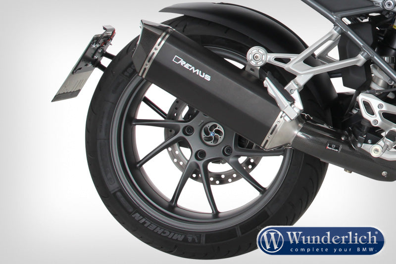 Wunderlich SWING tail section licence plate holder for shaft drive