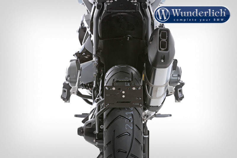 Wunderlich SWING tail section licence plate holder for shaft drive