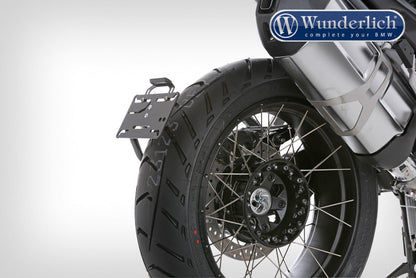 Wunderlich SWING tail section licence plate holder for shaft drive