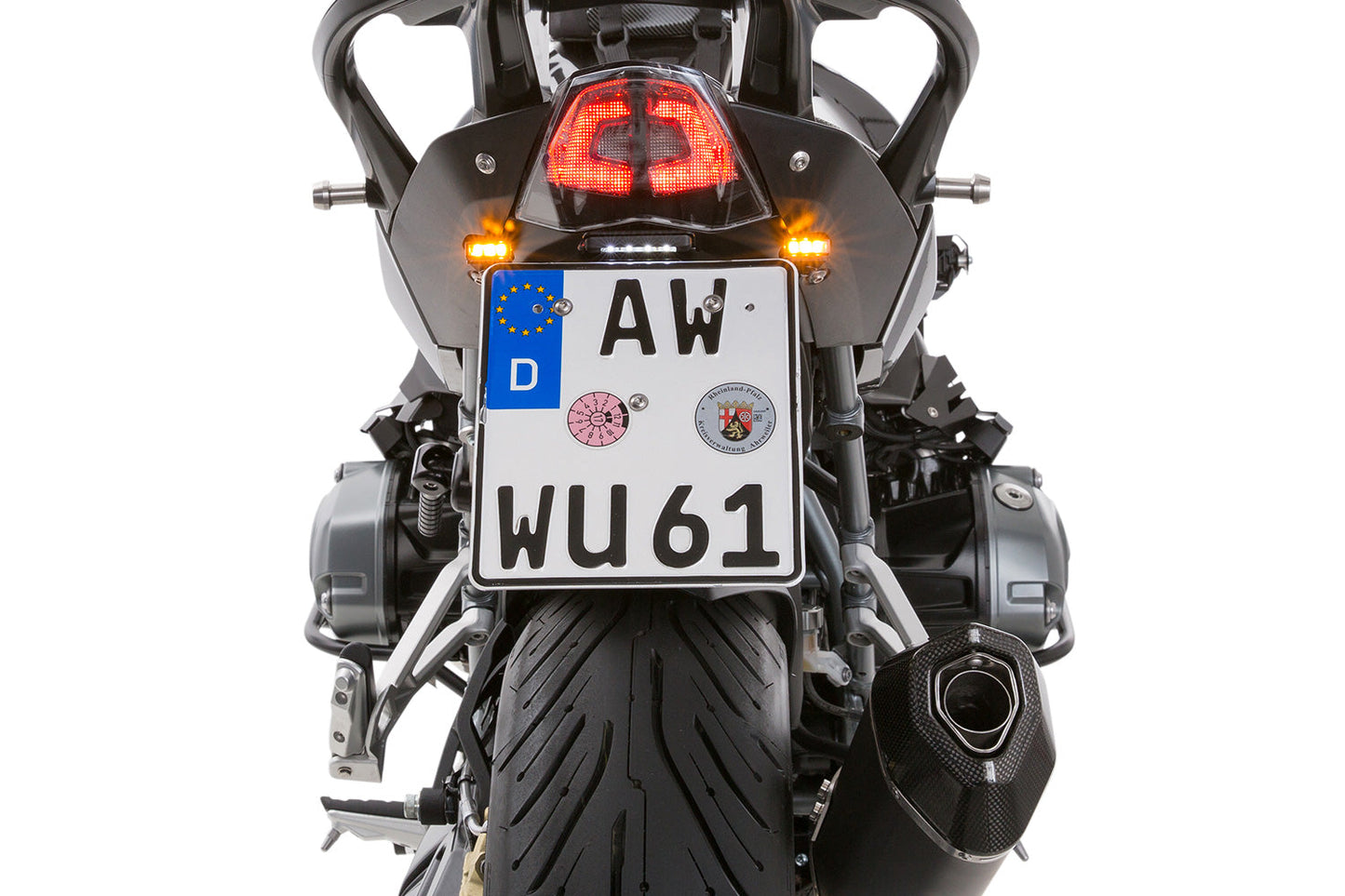 Tail Conversion Licence Plate Holder SPORT - black