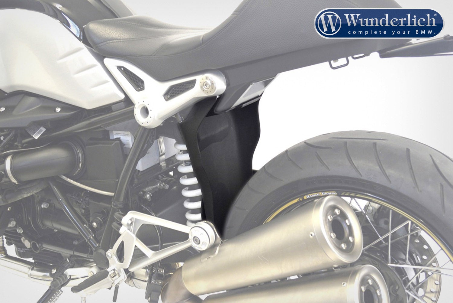 MudSling inner fender R nineT - black