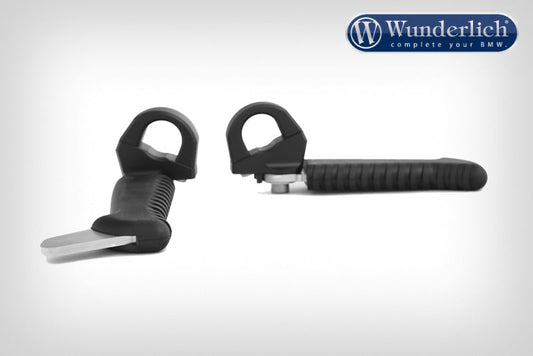 Wunderlich Protection bar foot rests - left and right - black