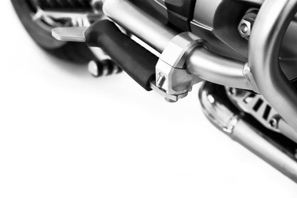 Protection bar foot rests - left and right - silver