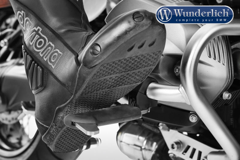 Wunderlich Protection bar foot rests - left and right - black