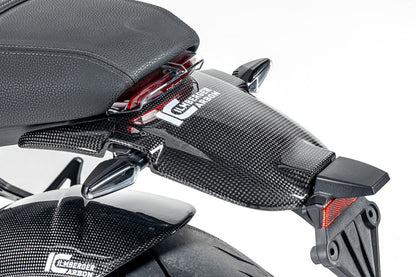 Ilmberger indicator holder cover R 12 nineT - carbon - glossy