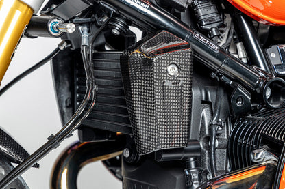 Ilmberger Oil Cooler Cover BMW R 12 NineT - left - carbon - glossy