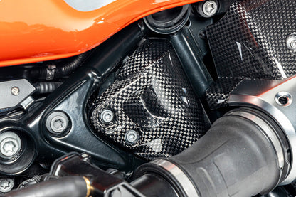 Ilmberger Tank Vent Cover BMW R 12 NineT - carbon - glossy