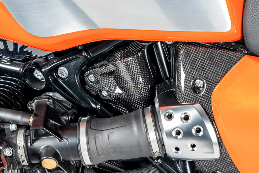 Ilmberger Tank Vent Cover BMW R 12 NineT - carbon - glossy