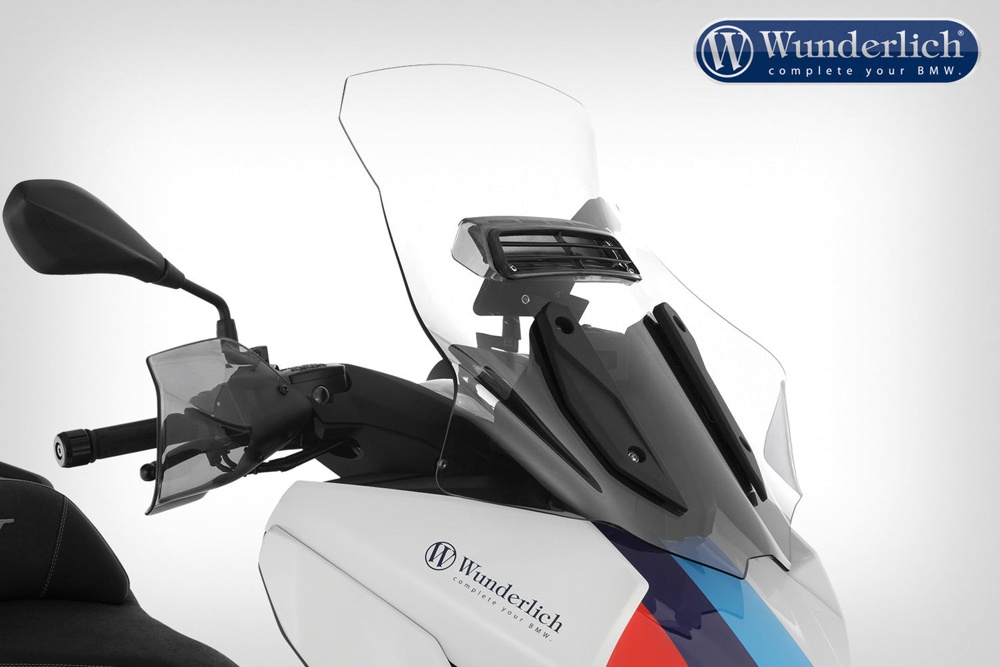 Windshield MARATHON AIRVENTED with adjustable ventilation - clear
