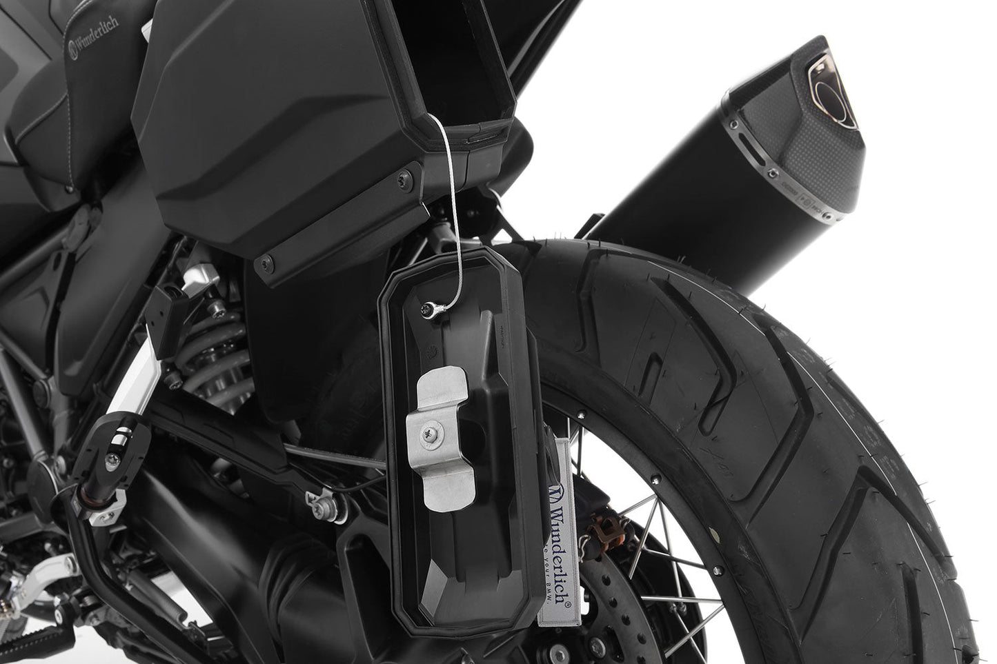 tool box for models without a case carrier + codable lock - For original BMW keys - black