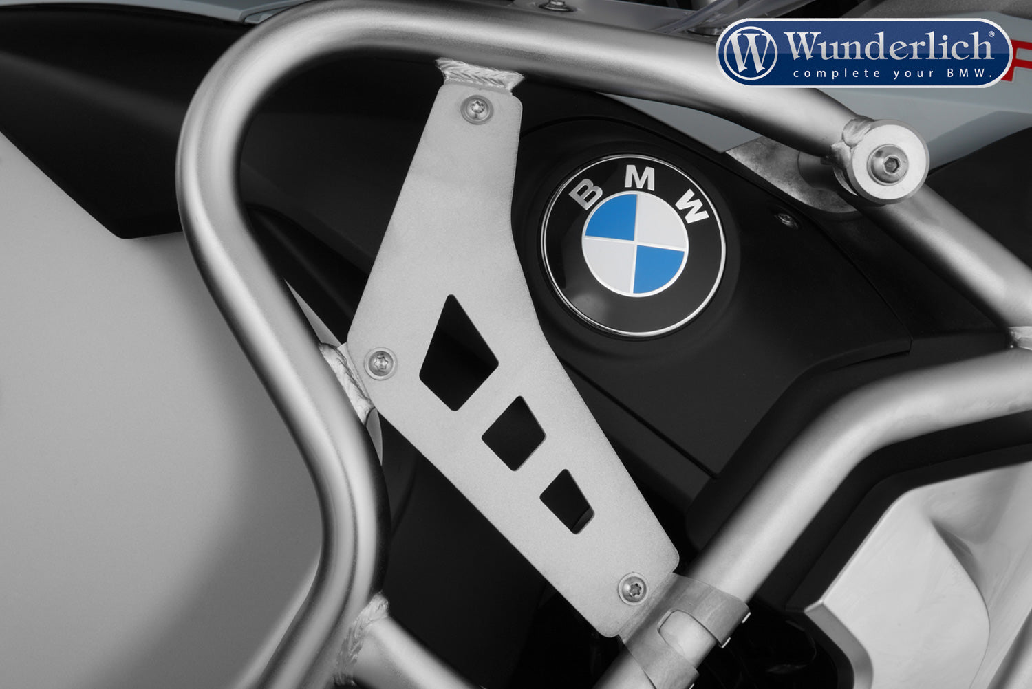 Wunderlich filler plate for reinforcement bar  R 1250 GS Adv. - Set - silver