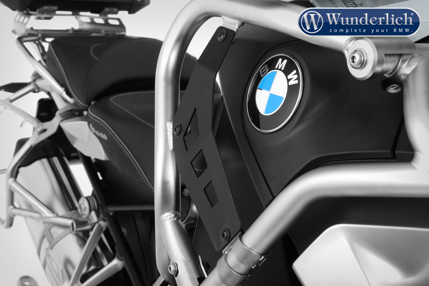 Wunderlich filler plate for reinforcement bar  R 1250 GS Adv. - Set - Black