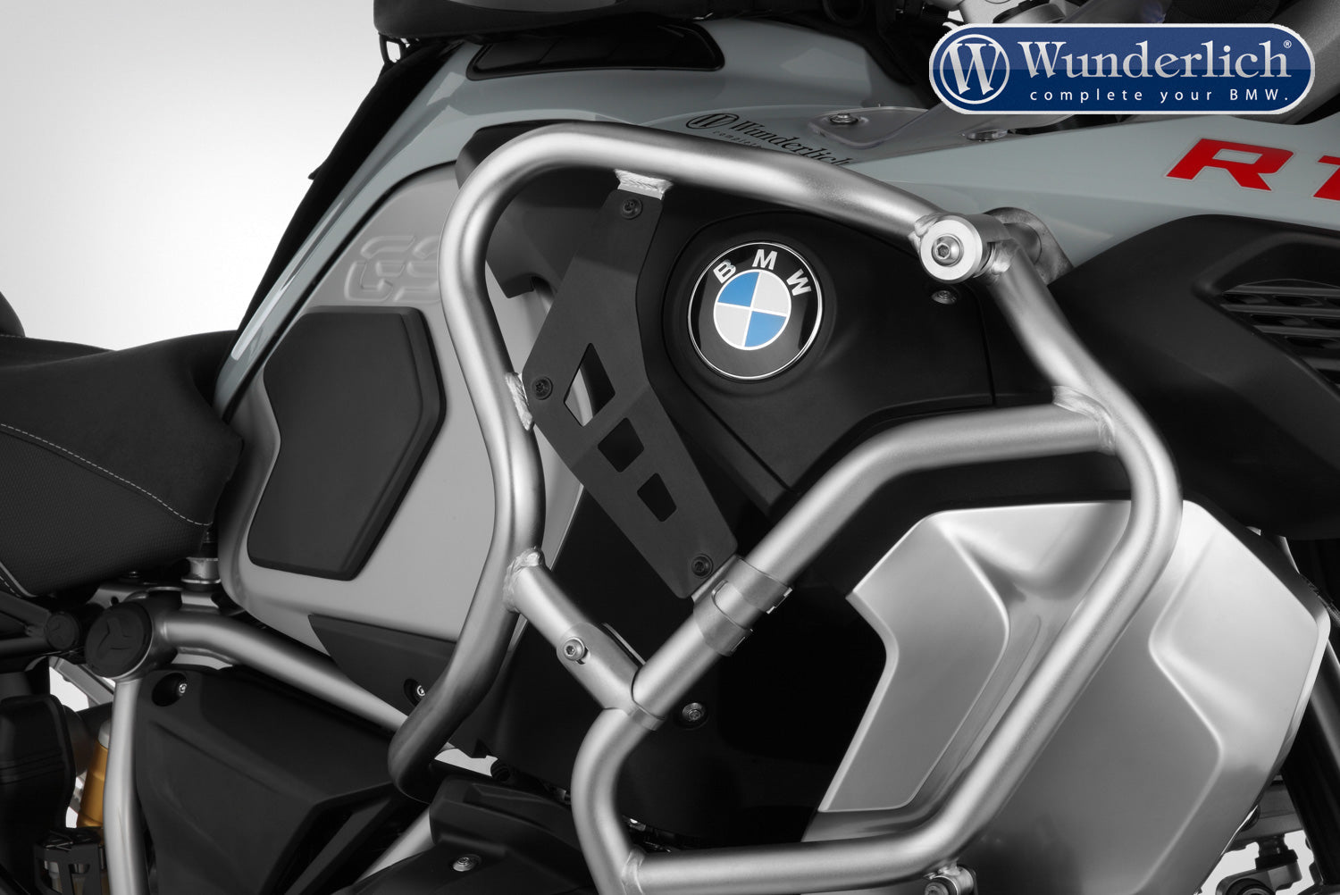 Wunderlich filler plate for reinforcement bar  R 1250 GS Adv. - Set - Black