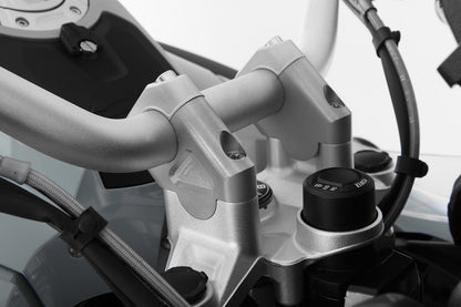 ERGO+ handlebar riser - 38mm - silver