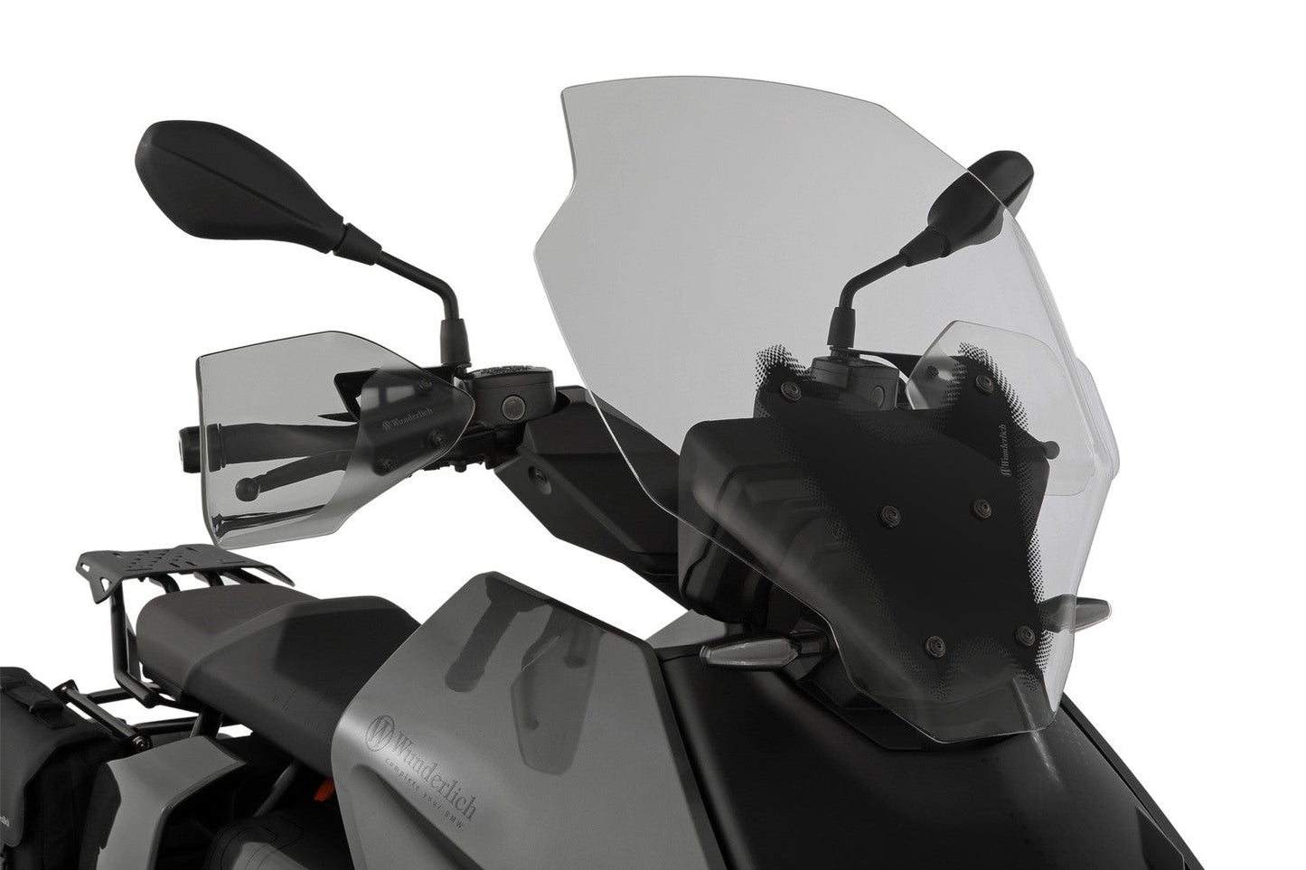 windshield »MARATHON« - Smoked grey