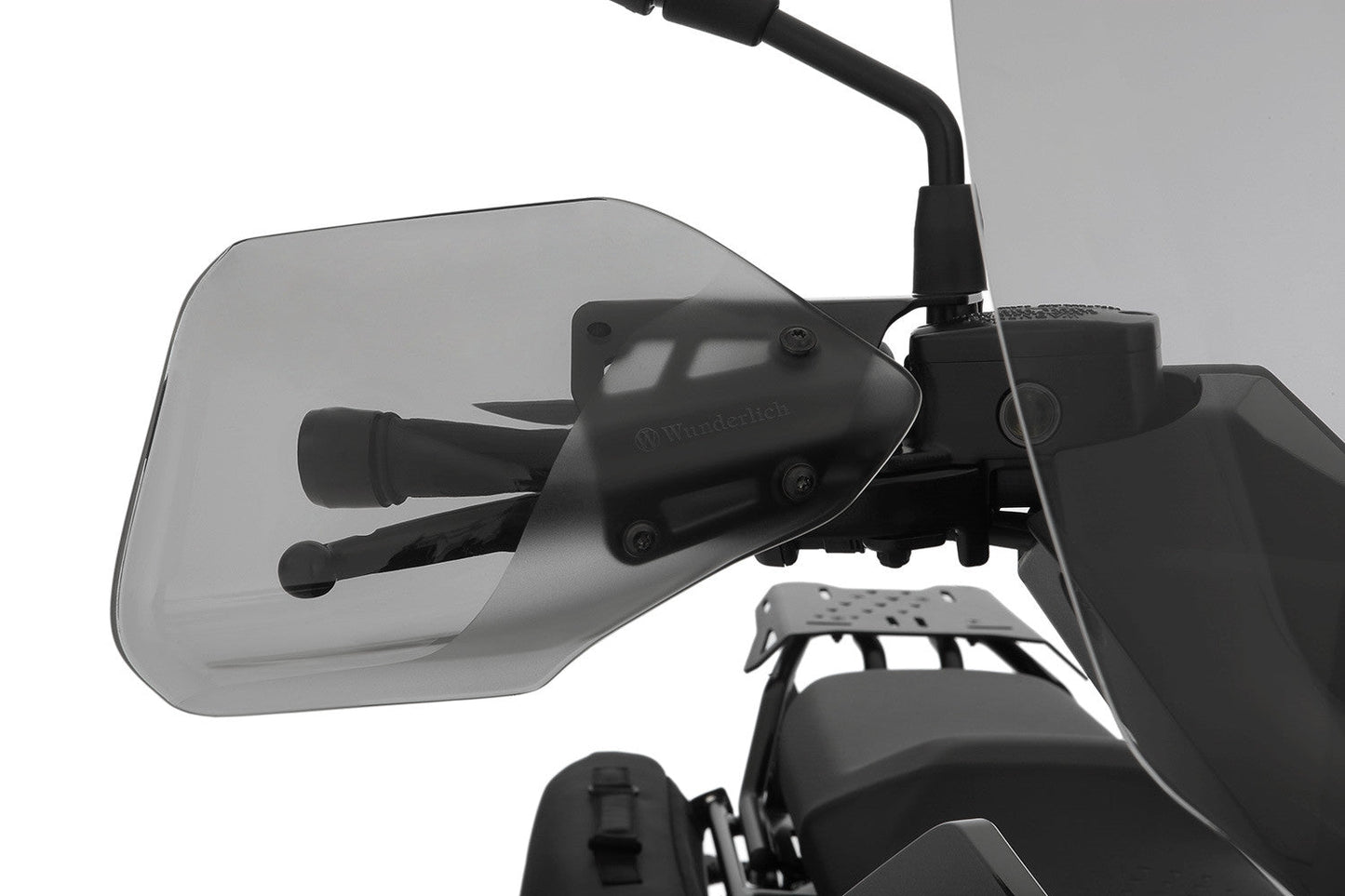 hand guards - smoked grey